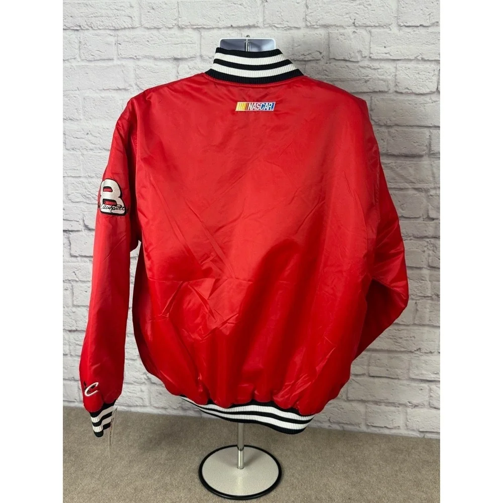 VTG‎ Chase Authentics NASCAR Budweiser Dale Earnhardt Jr Jacket Red Mens L NWOT